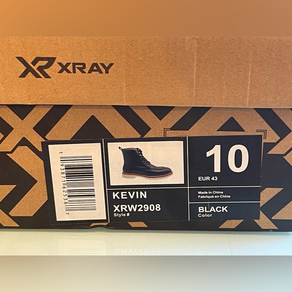Nwt Xray Footwear Winter Men's Black Kevin Boots. NWT & Box. Original Price $130 - Picture 4 of 8